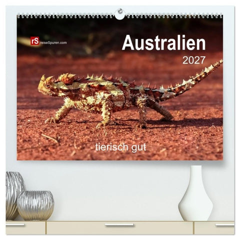 Australien tierisch gut 2027 (hochwertiger Premium Wandkalender 2027 DIN A2 quer), Kunstdruck in Hochglanz