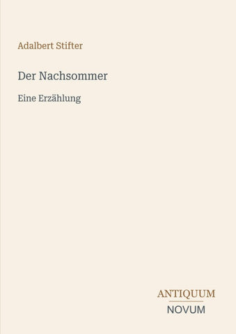 Der Nachsommer