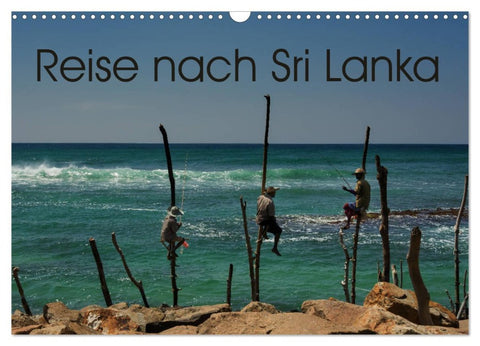 Reise nach Sri Lanka (Wandkalender 2026 DIN A3 quer), CALVENDO Monatskalender
