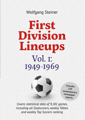 First Division Lineups, Vol. 1: 1949-1969