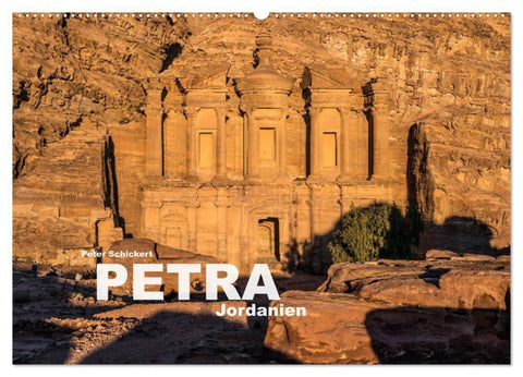 Petra - Jordanien (Wandkalender 2027 DIN A2 quer), CALVENDO Monatskalender