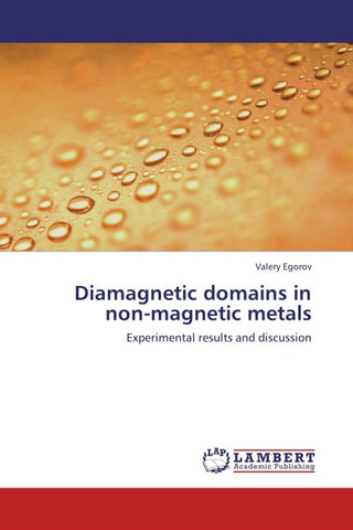 Diamagnetic domains in non-magnetic metals