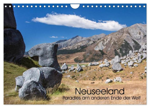 Neuseeland - Paradies am anderen Ende der Welt (Wandkalender 2026 DIN A4 quer), CALVENDO Monatskalender