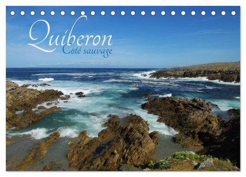 Quiberon Côté sauvage (Calendrier de bureau 2027 DIN A5 vertical), CALVENDO calendrier mensuel