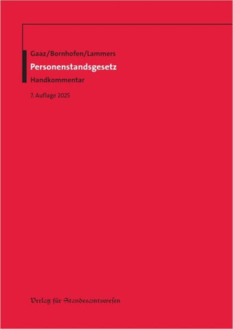 Personenstandsgesetz