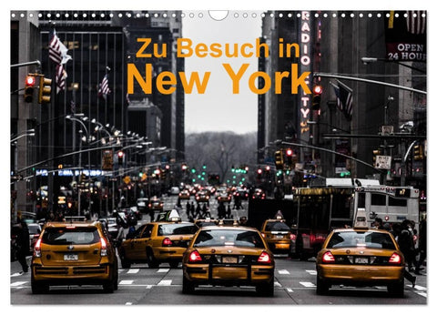 Zu Besuch in New York (Wandkalender 2026 DIN A3 quer), CALVENDO Monatskalender