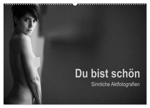 Du bist schön - Sinnliche Aktfotografien (Wandkalender 2027 DIN A2 quer), CALVENDO Monatskalender