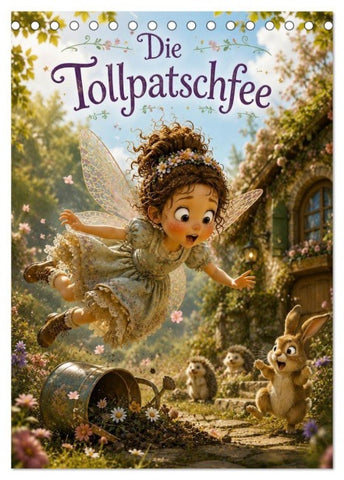 Die Tollpatschfee (Tischkalender 2027 DIN A5 hoch), CALVENDO Monatskalender