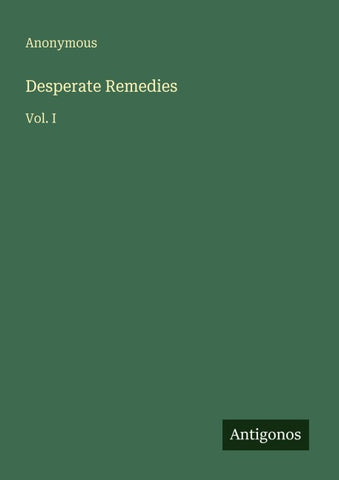 Desperate Remedies