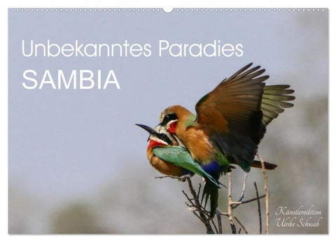 Unbekanntes Paradies Sambia (Wandkalender 2027 DIN A2 quer), CALVENDO Monatskalender