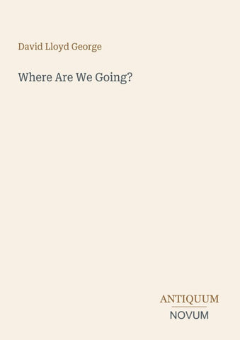 Where Are We Going?