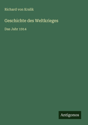 Geschichte des Weltkrieges