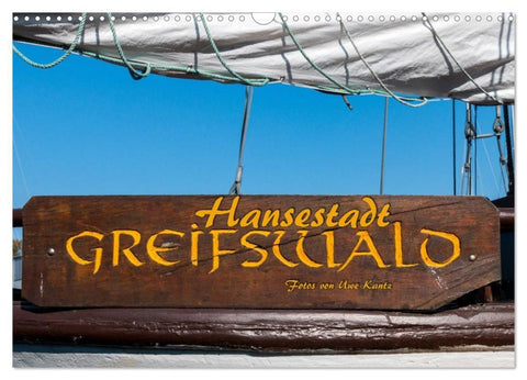 Hansestadt Greifswald (Wandkalender 2027 DIN A3 quer), CALVENDO Monatskalender