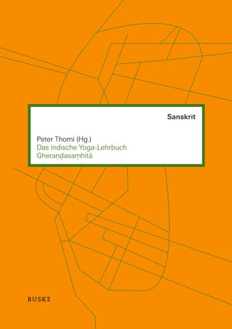 Das indische Yoga-Lehrbuch Gherandasamhita
