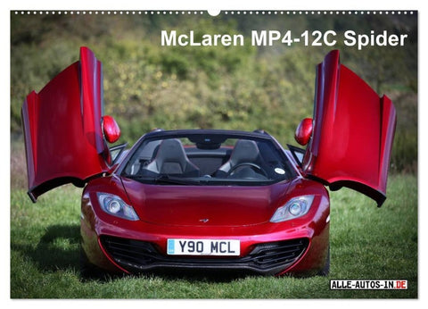 McLaren MP4-12C Spider (Wandkalender 2027 DIN A2 quer), CALVENDO Monatskalender