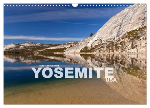 Yosemite - USA (Wandkalender 2027 DIN A3 quer), CALVENDO Monatskalender