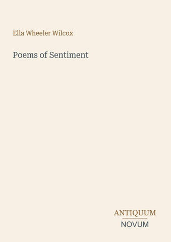 Poems of Sentiment