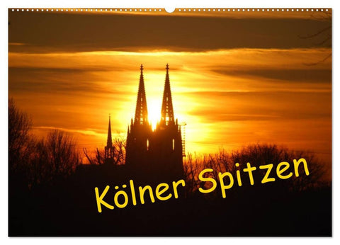 Kölner Spitzen (Wandkalender 2026 DIN A2 quer), CALVENDO Monatskalender