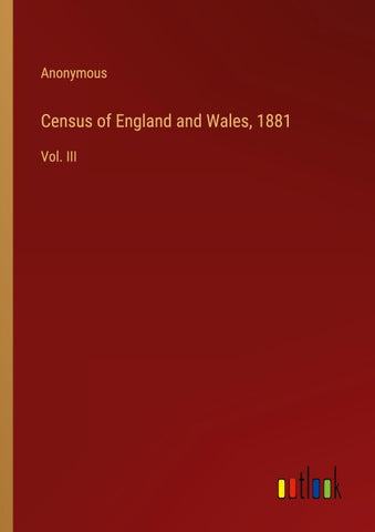 Census of England and Wales, 1881