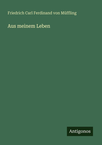Aus meinem Leben