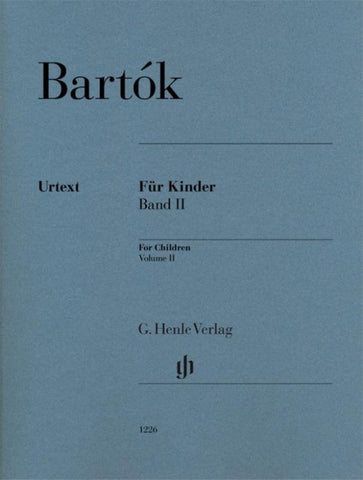 Béla Bartók - Für Kinder, Band II