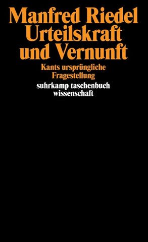 Urteilskraft und Vernunft