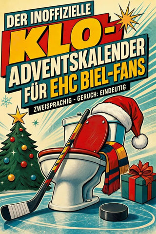 Der inoffizielle Klo-Adventskalender für EHC Biel-Fans