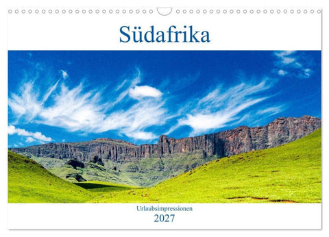 Südafrika - Urlaubsimpressionen (Wandkalender 2027 DIN A3 quer), CALVENDO Monatskalender