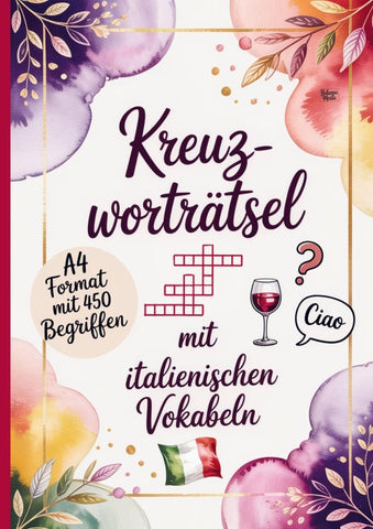 Kreuzworträtsel mit italienischen Vokabeln