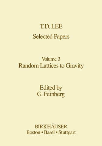Selected Papers