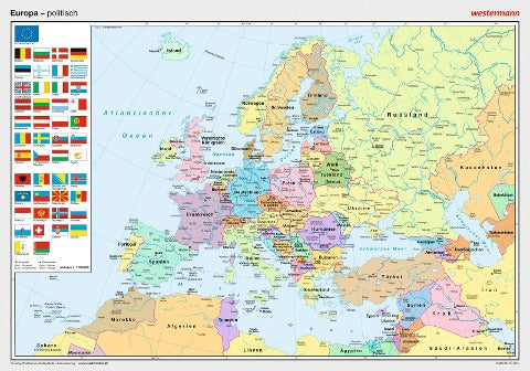 Posterkarten Geographie