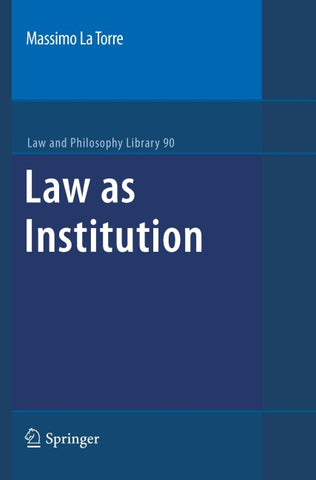 Law as Institution