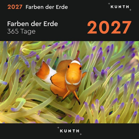 Farben der Erde - KUNTH 365-Tage-Abreißkalender 2027