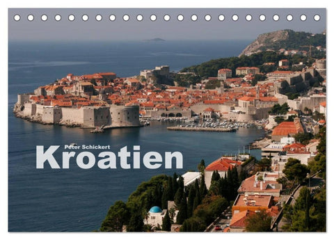 Kroatien (Tischkalender 2027 DIN A5 quer), CALVENDO Monatskalender