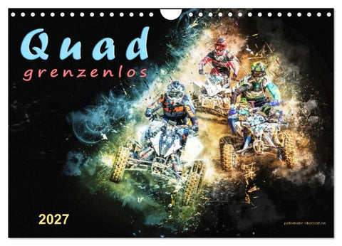 Quad grenzenlos (Wandkalender 2027 DIN A4 quer), CALVENDO Monatskalender