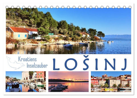 Kroatiens Inselzauber, Losinj (Tischkalender 2027 DIN A5 quer), CALVENDO Monatskalender