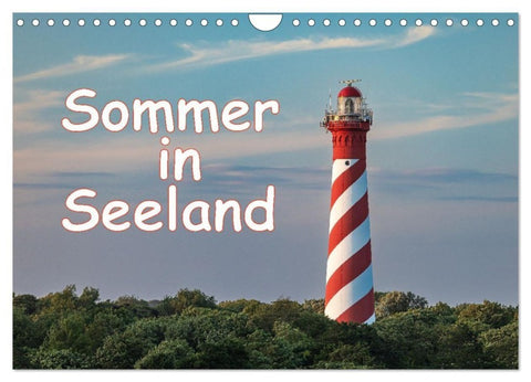 Sommer in Seeland (Wandkalender 2027 DIN A4 quer), CALVENDO Monatskalender