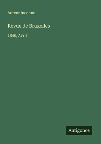 Revue de Bruxelles