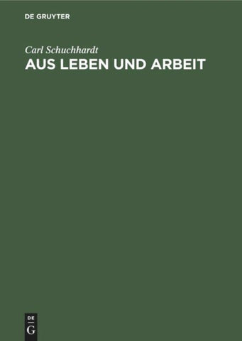 Aus Leben und Arbeit