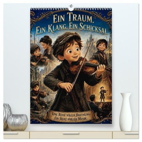 Ein Traum. Ein Klang. Ein Schicksal. (hochwertiger Premium Wandkalender 2027 DIN A2 hoch), Kunstdruck in Hochglanz