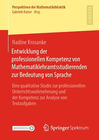 Entwicklung der professionellen Kompetenz von Mathematiklehramtsstudierenden zur Bedeutung von Sprache