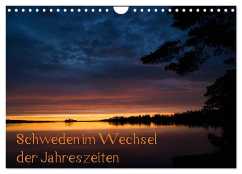 Schweden im Wechsel der Jahreszeiten (Wandkalender 2026 DIN A4 quer), CALVENDO Monatskalender