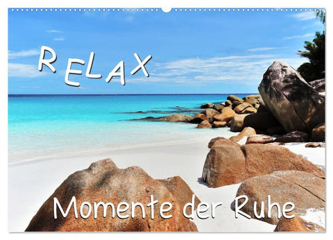 Relax, Momente der Ruhe (Wandkalender 2026 DIN A2 quer), CALVENDO Monatskalender