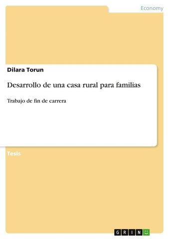 Desarrollo de una casa rural para familias