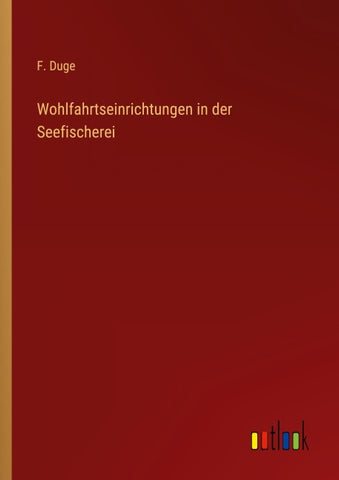 Wohlfahrtseinrichtungen in der Seefischerei