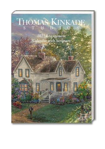 Thomas Kinkade: Engagement Calendar with Scripture 2027
