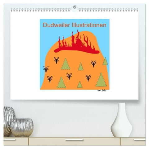 DudoDigital (hochwertiger Premium Wandkalender 2027 DIN A2 quer), Kunstdruck in Hochglanz