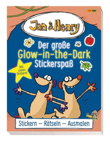 Jan & Henry: Der große Glow-in-the-Dark-Stickerspaß
