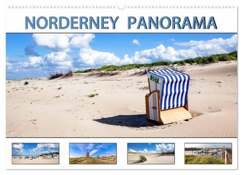 NORDERNEY PANORAMA (Wandkalender 2027 DIN A2 quer), CALVENDO Monatskalender