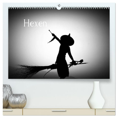 Hexen (hochwertiger Premium Wandkalender 2027 DIN A2 quer), Kunstdruck in Hochglanz